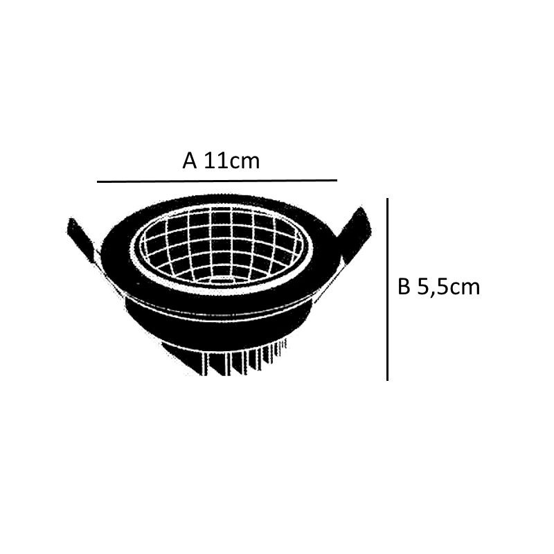 SPOT LED 10W COB BLANCO 6500K SPOT LED 10W COB BLANCO 6500K