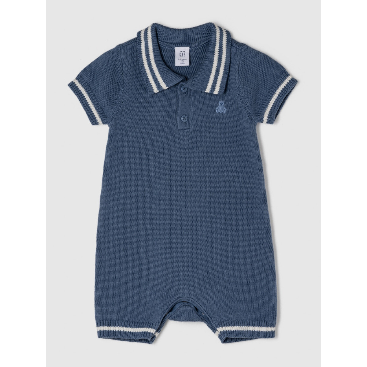 B SWTR SHORTIE 1PC - BAINBRIDGE BLUE 