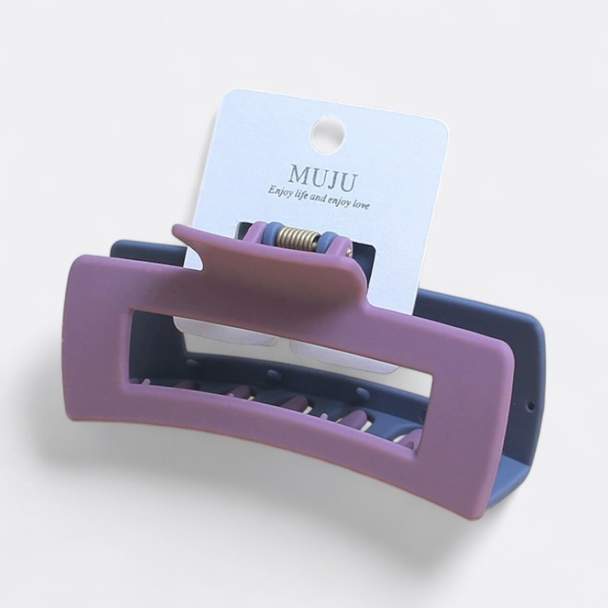 Pinza Para Cabello 2 Colores - Lila Y Celeste 2 