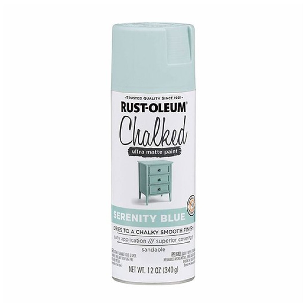 AEROSOL RUST OLEUM CHALKED 340gr. - AZUL SERENO 