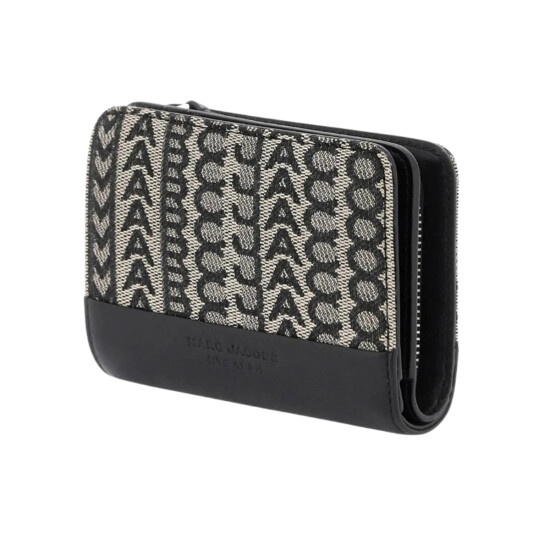 Marc Jacobs - Billetera compacta con monograma 0