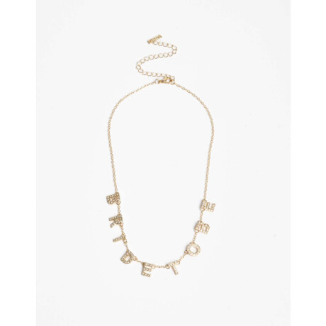 Collares Cortos Bride To Be Cristal