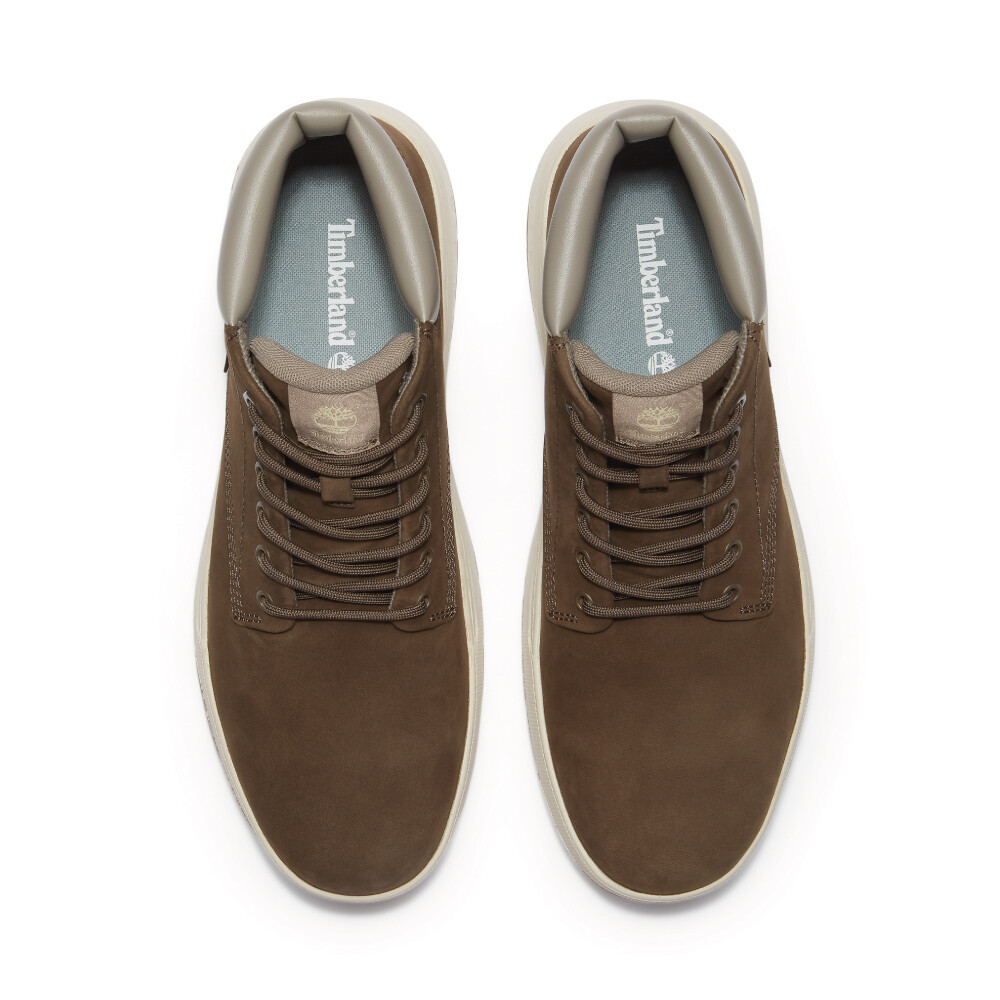 Zapatillas Mid Lace Up Hombre Dark Brown Nubuck