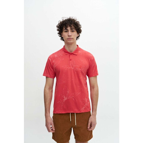 Remera polo Monk Tomate
