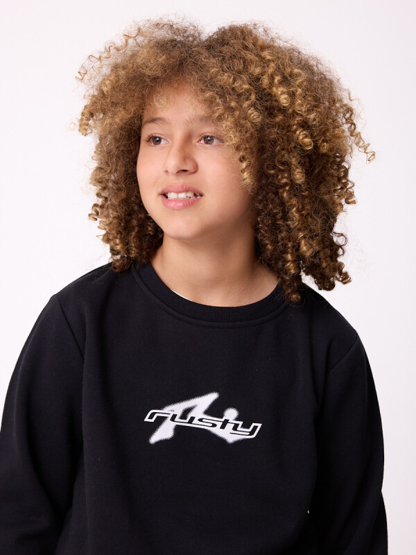 SWEATER QUALI TEEN RUSTY Negro