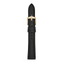 Correa Fossil Cuero Negro 16MM 0