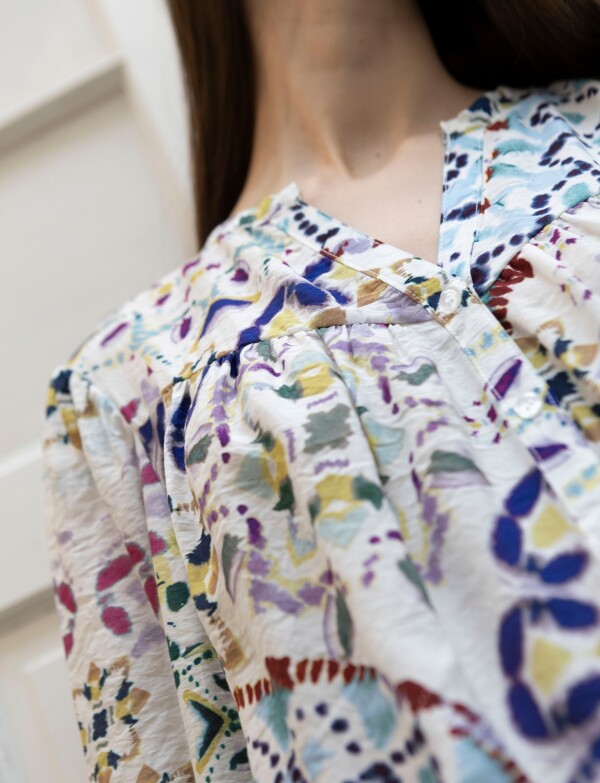 Blusa Print BLANCO/MULTI