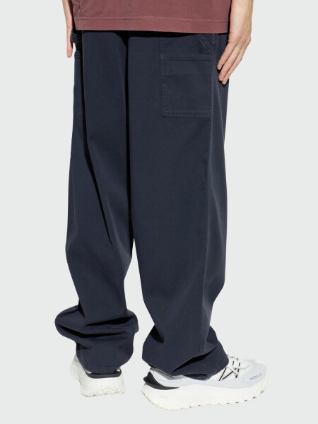 MONCLER - Pantalones Cargo de Gabardina 742