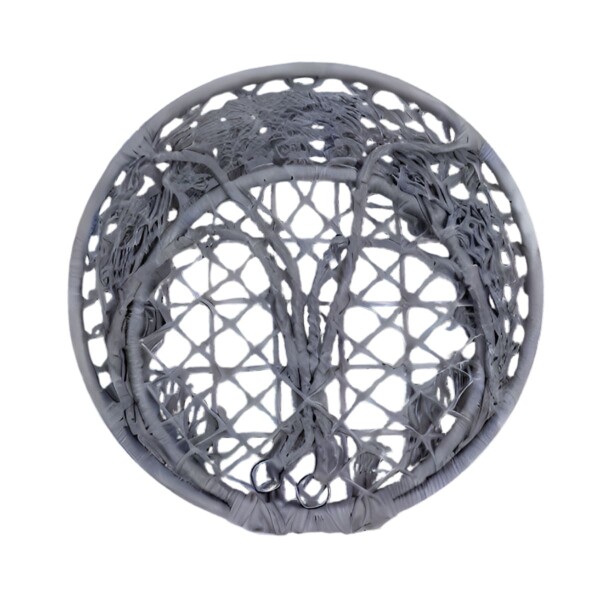 Hamaca Paraguaya Silla Colgante Redonda Interior Exterior Jardin Patio Imback Color Gris Hamaca Paraguaya Silla Colgante Redonda Interior Exterior Jardin Patio Imback Color Gris