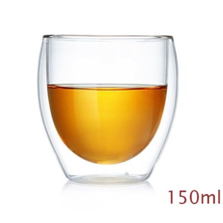 Vasos De Vidrio Doble Pared 150ML Vasos De Vidrio Doble Pared 150ML