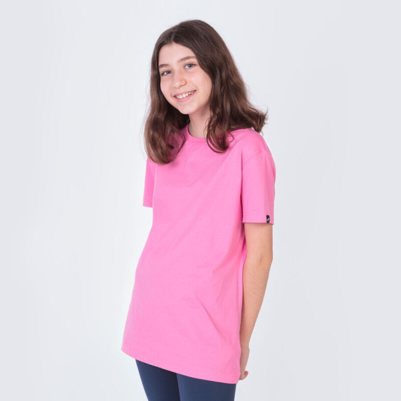 CAMISETA MANGA CORTA DESERT ROSA ROSA/GRAFITO