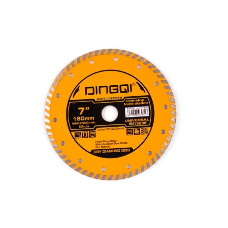 DINGQI DISCO DIAMANTADO TURBO 115 MMx1.2MMx22.2MM Dingqi Disco Diamantado Turbo 115 Mmx1.2mmx22.2mm