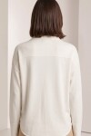 REMERA M/L CUELLO POLO BLANCO
