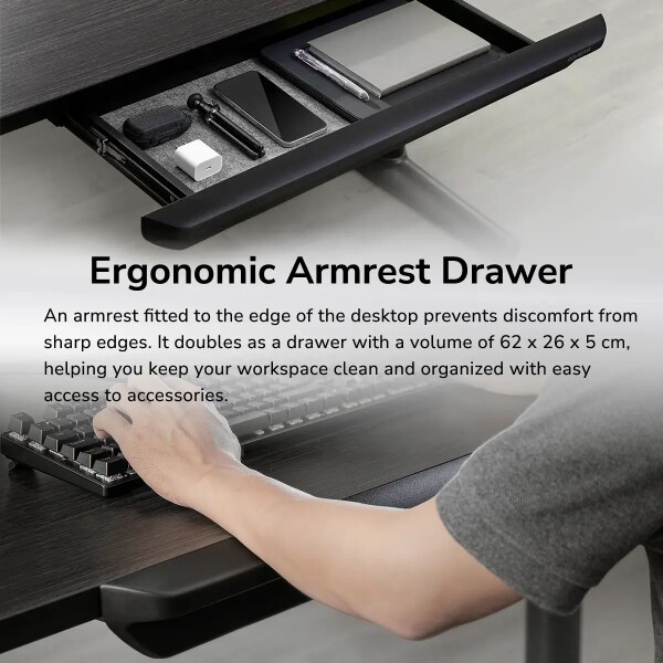 Esritorio Gamer Cougar Eléctrico E-odyssey Altura ESCRITORIO ELECTRICO COUGAR E-ODYSSEY