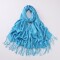 Chalina De Color Liso Celeste