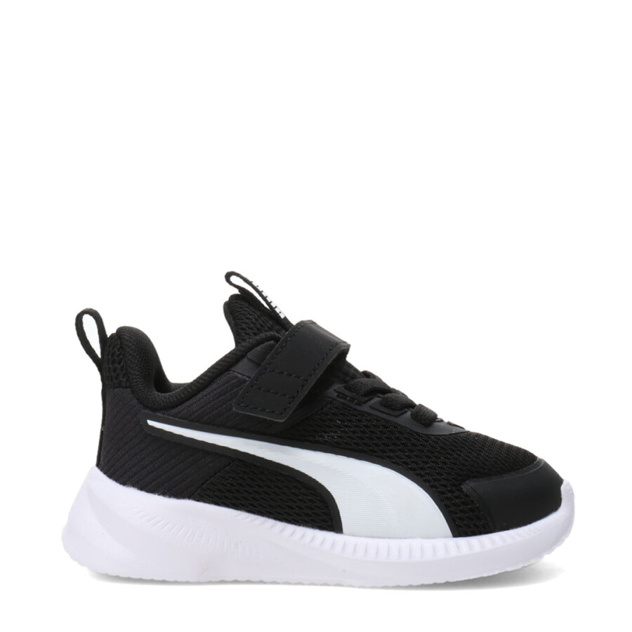 Championes de Niños Puma Flyer 4 Ac+ Infantil Negro - Blanco