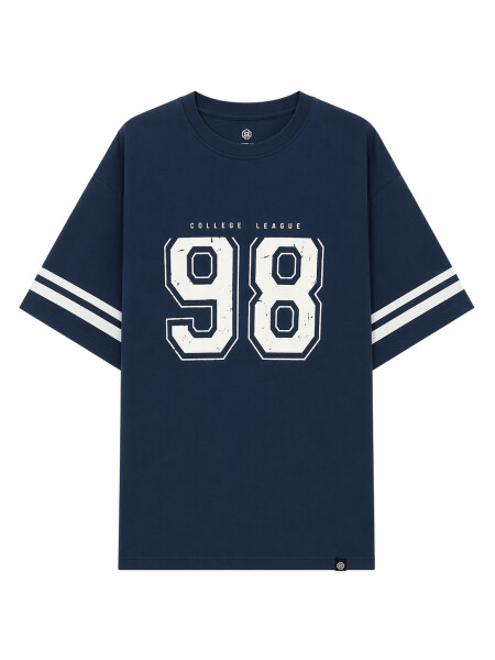 REMERA SKY II AZUL OSCURO