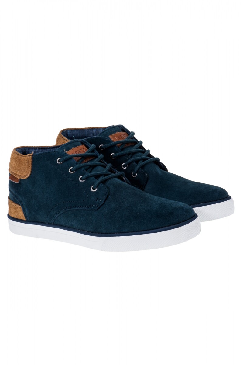 BOTAS DE GAMUZA - Azul 