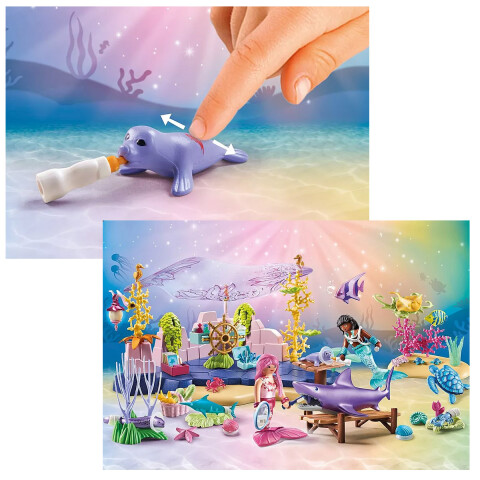 Vida Animal con Sirenas Playmobil 114 Piezas con Figuras U