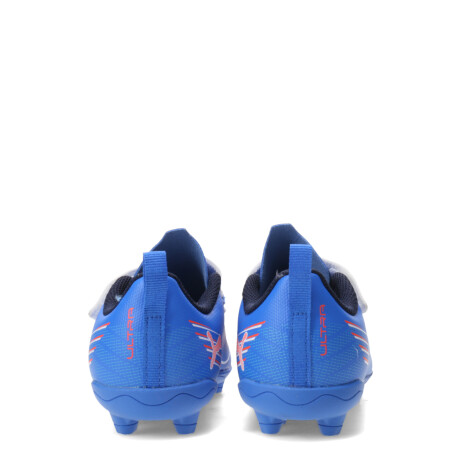 Championes de Fútbol 11 Infantiles Puma Ultra 6 Play FG Azul - Blanco - Rojo