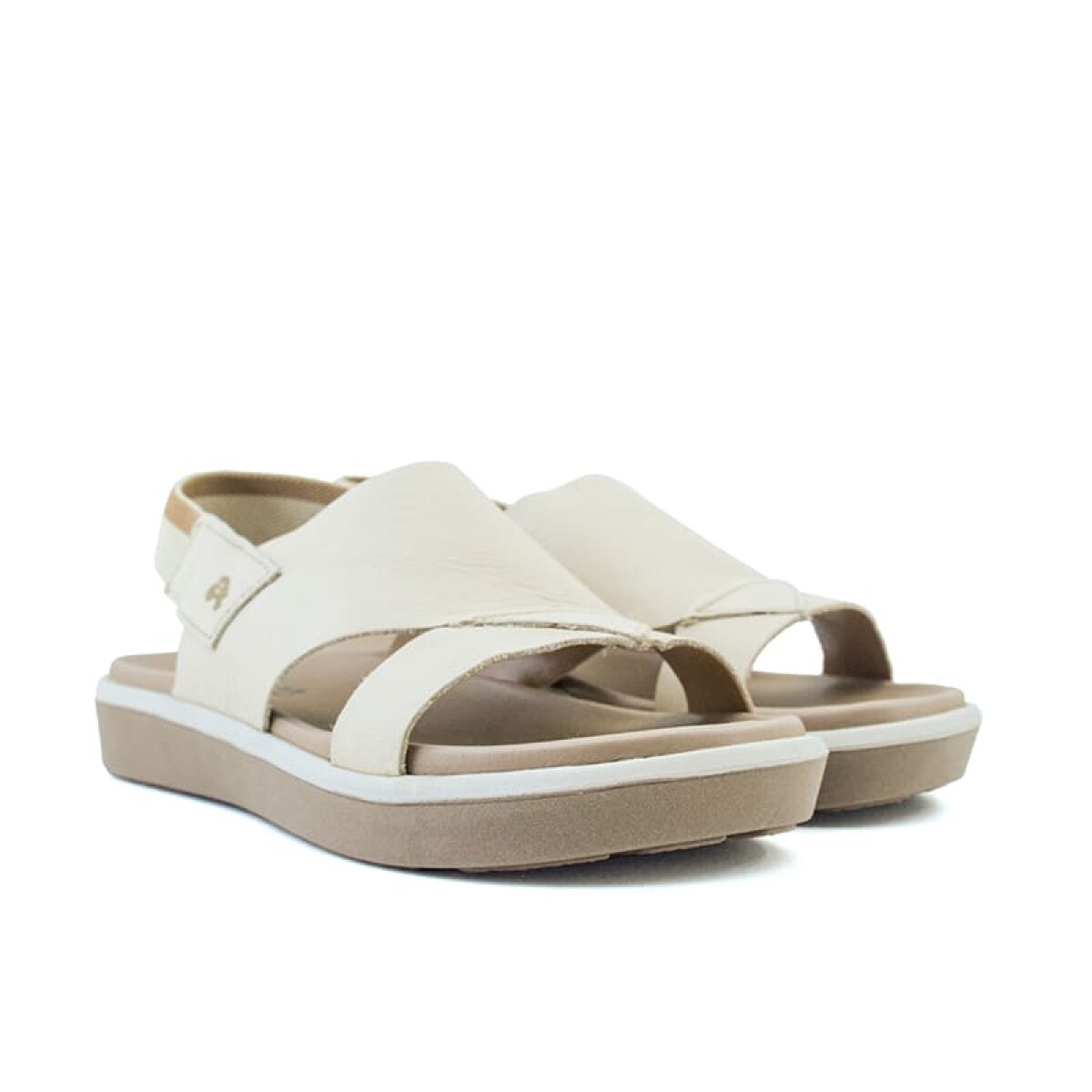 Sandalias Country de Mujer - 26102 - Crema 