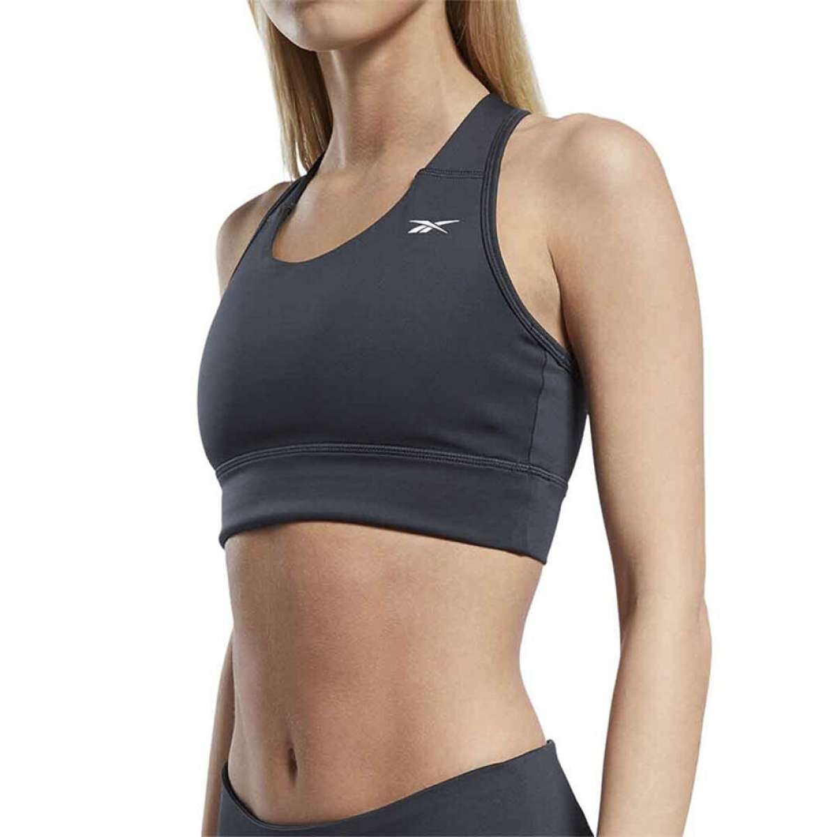 Running essentials sports bra - Negro 