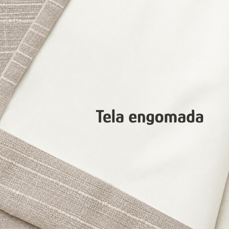 Set x2 Cortina Blackout 140x230 Cm Living Dormitorio Gris Perla Claro