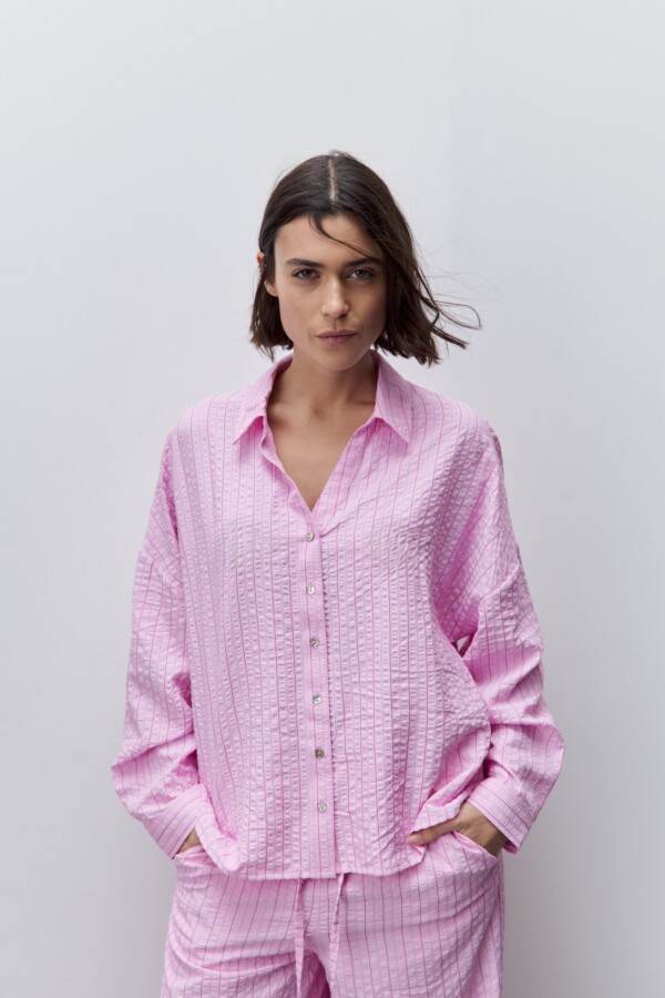 CAMISA PAD Fuxia