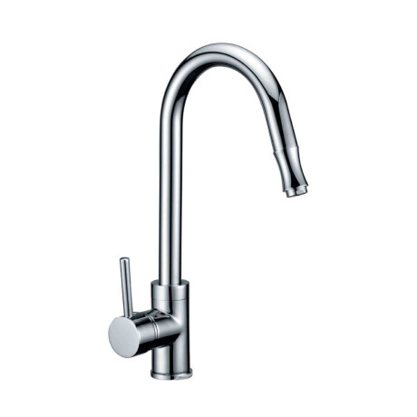 MONOCOMANDO DE COCINA CROMADO DE MESADA CON EXTENSIBLE 000
