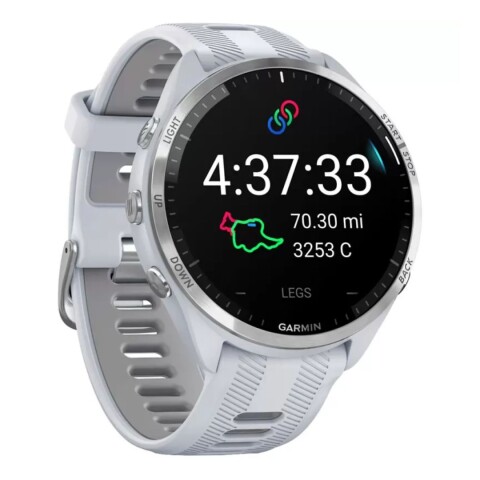 Reloj Smartwatch Garmin Forerunner 965 Whitestone Gray
