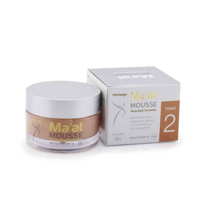 HIDRISAGE MAAT MOUSSE ANTIACNE SPF50 N02 única