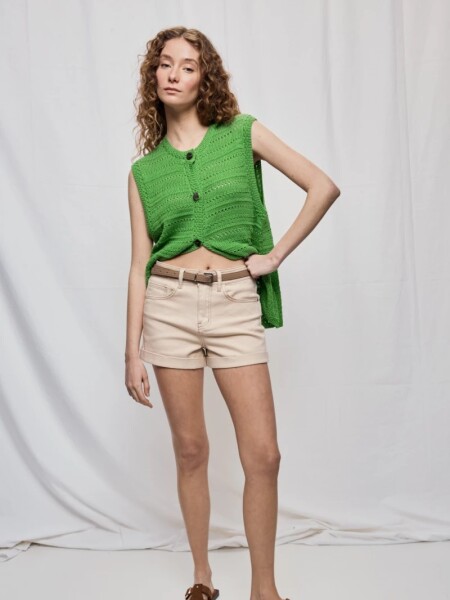 SHORT D.CASSIN TOMINO BEIGE