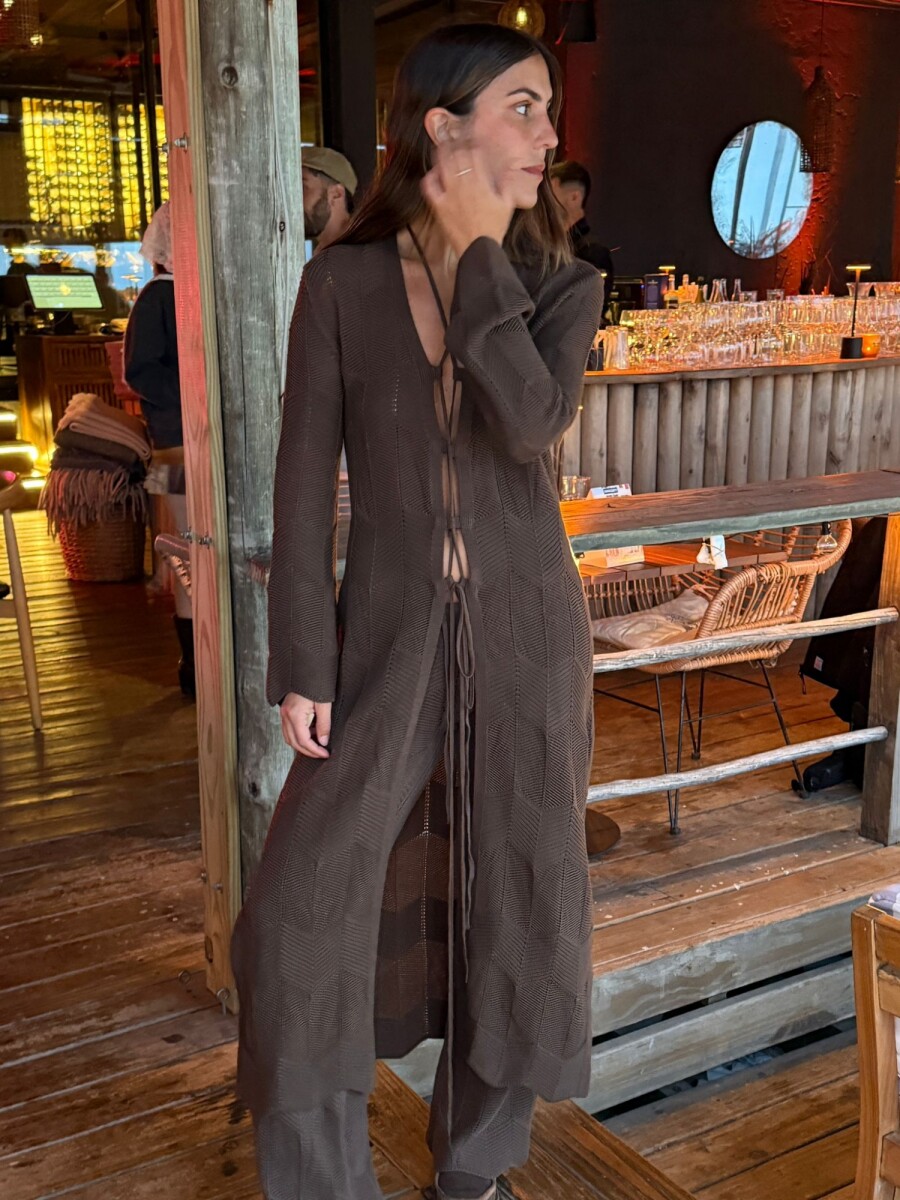 Saco Noor SS26 - Espresso 