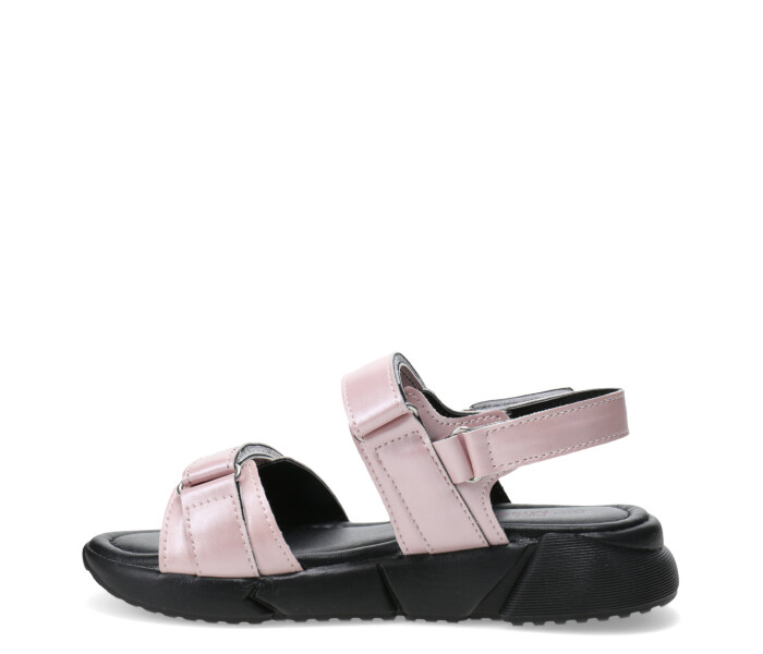 Sandalia SEMIC con dos velcros Pink
