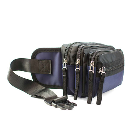 Riñonera Karthala Negro y Azul