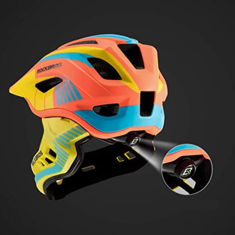 Casco Rockbros Infantil Para Bicicleta Diseño 2 en 1 001