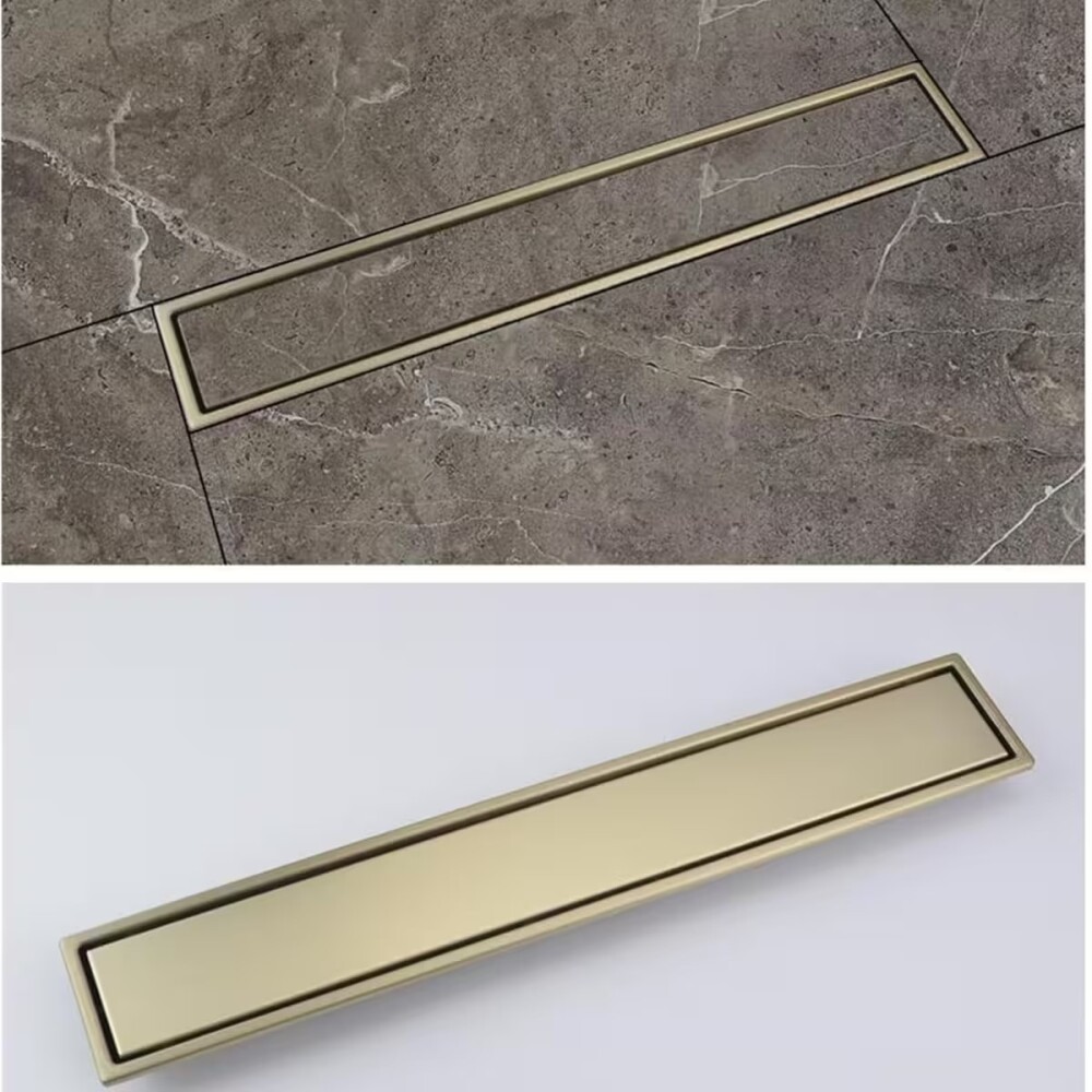 Receptáculo lineal Oro Mate revestible 70 cm DMC Receptáculo Lineal Oro Mate Revestible 70 Cm Dmc