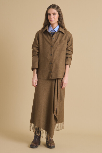 Chaqueta Camel