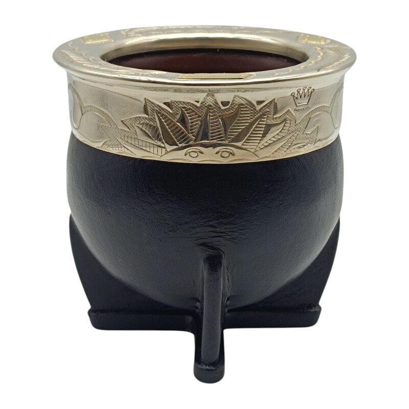 Mate Imperial con apliques en bronce - ALPACA - 53 negrouniforme
