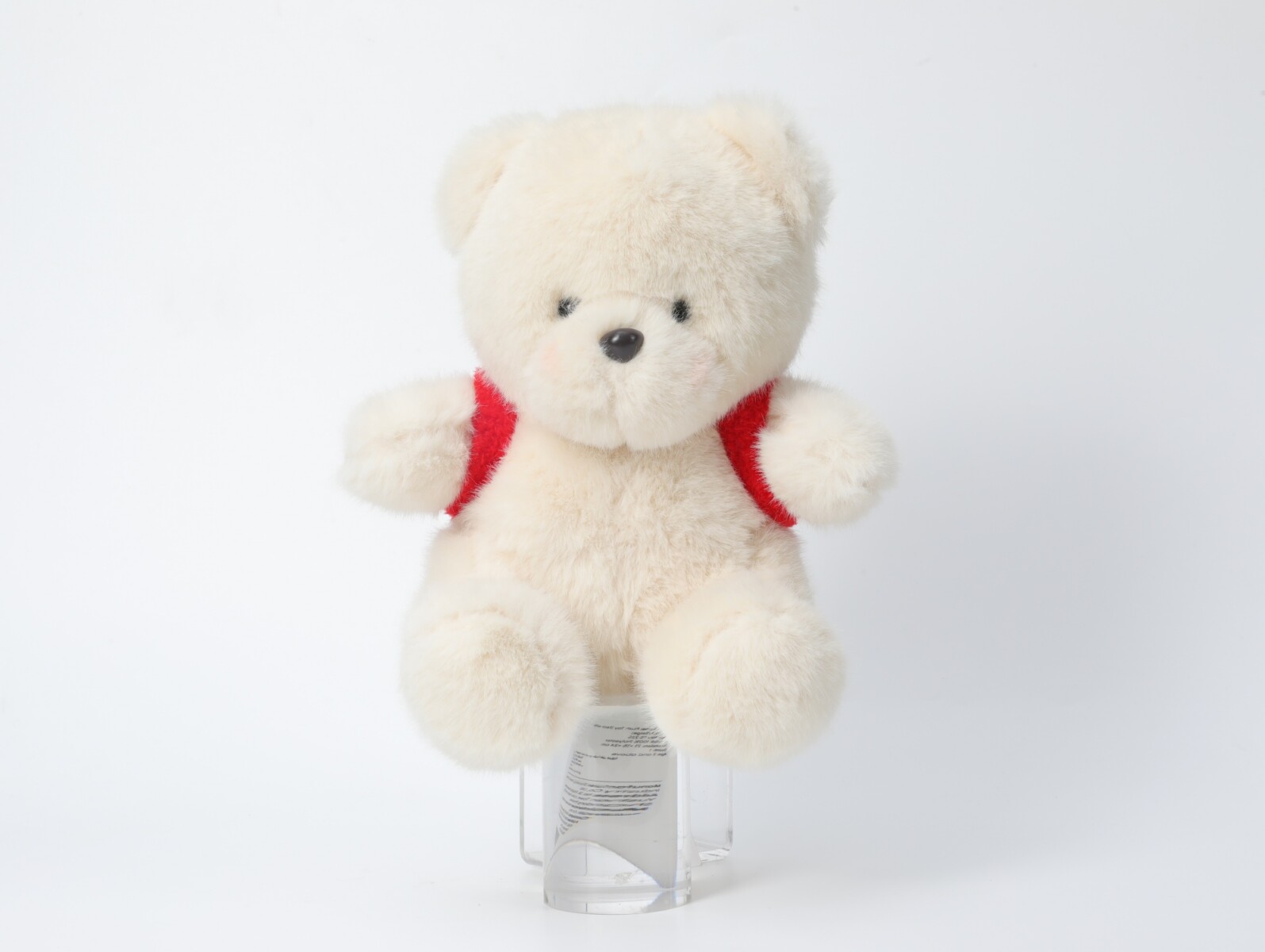 PELUCHE CON MOCHILA (OSO/BEIGE) 