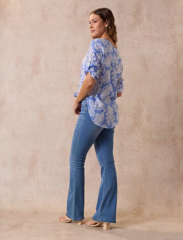 Blusa Nudo AZUL/MULTI