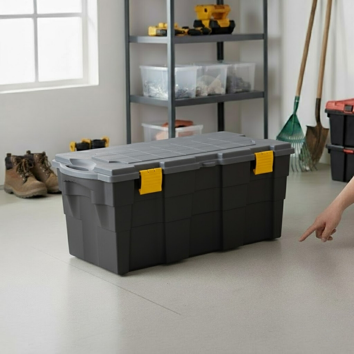 Baúl 100 lts - NEGRO 