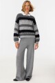 Sweater Hungria Gris/Negro