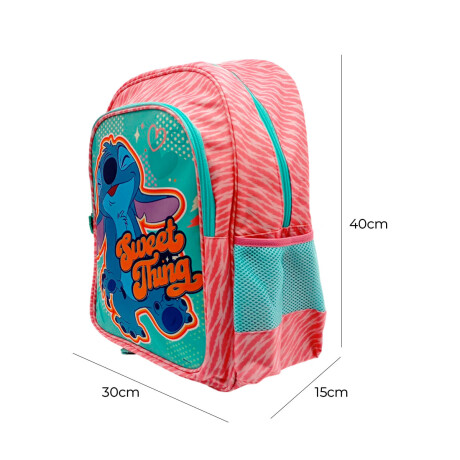 Mochila Infantil 40cm Intensamente 2 Stitch Disney Stitch M1