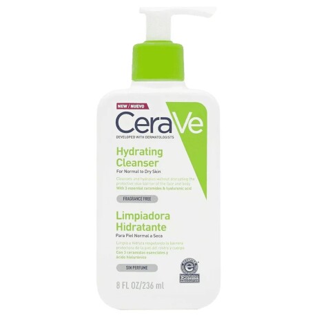 Espuma de limpieza para rostro y cuerpo CeraVe 236ml Espuma de limpieza para rostro y cuerpo CeraVe 236ml