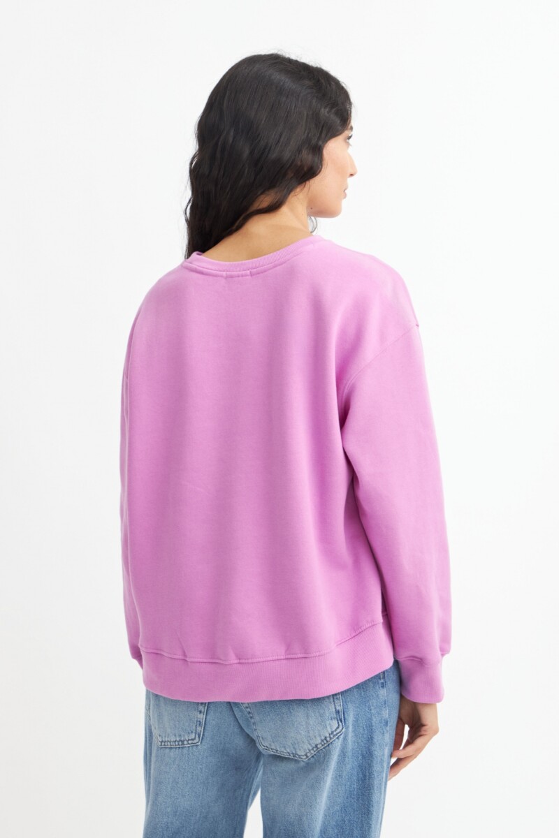 Sweatshirt liso LILA