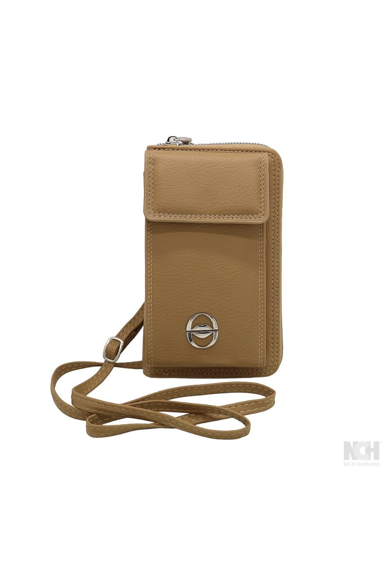 Porta celular Las Oreiro Beige