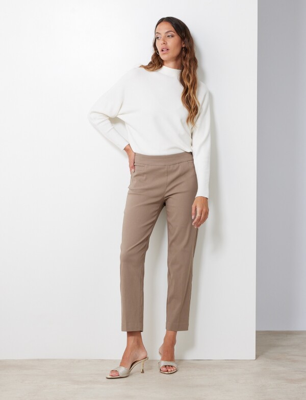 Pantalon Office Colors TOSTADO