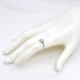 Anillo En Oro 18K Blanco Con Brillante Anillo En Oro 18K Blanco Con Brillante