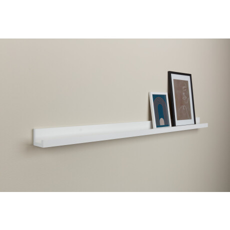 Estante para cuadros AVNEDE 115x7 blanco Blanco